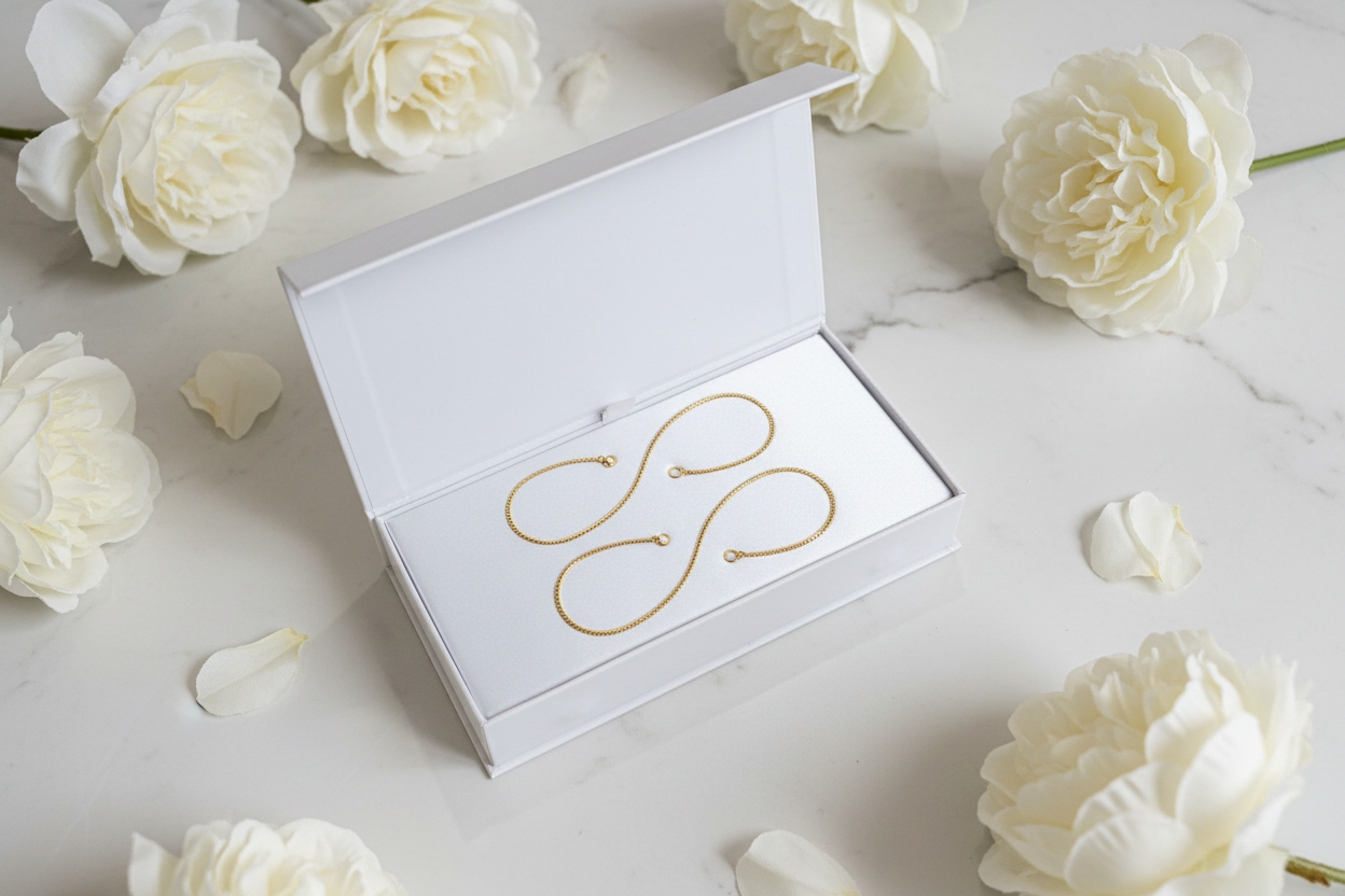 Luxury Gold Bracelet Set - Matching Reference